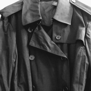 NWOT Norma Kamali Trench Coat